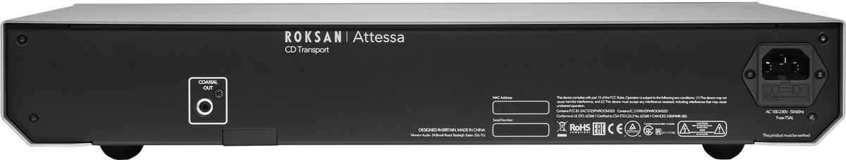 Roksan Attessa - Transport CD noir