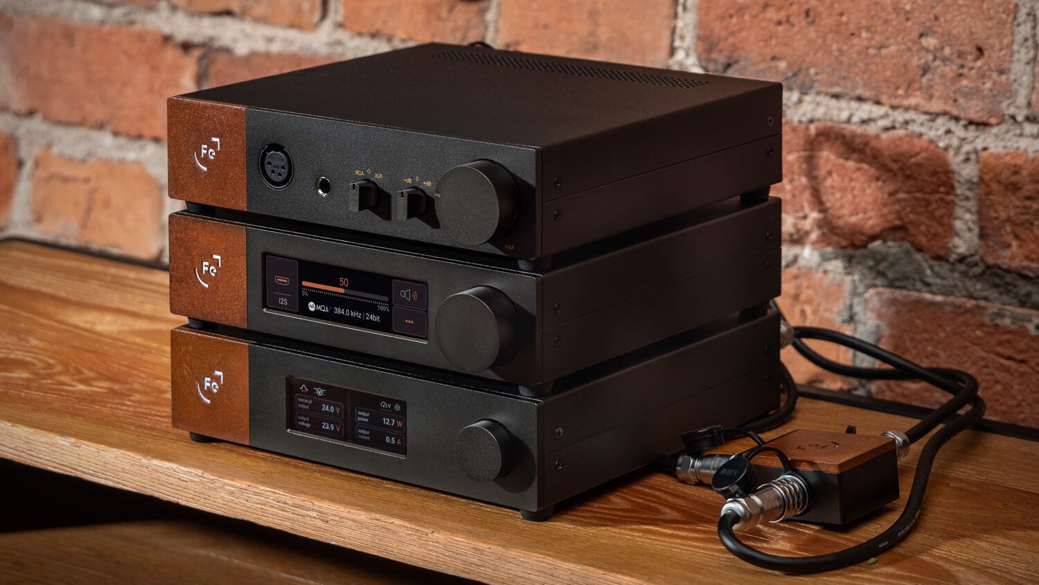 Ferrum Wandla GoldenSound Edition + alimentation Hypsos