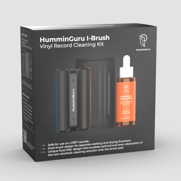 HumminGuru I Brush - Kit de nettoyage de disques vinyles