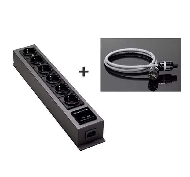 Gigawatt - Pack Barrette secteur PF-1e + Câble secteur Power Sync