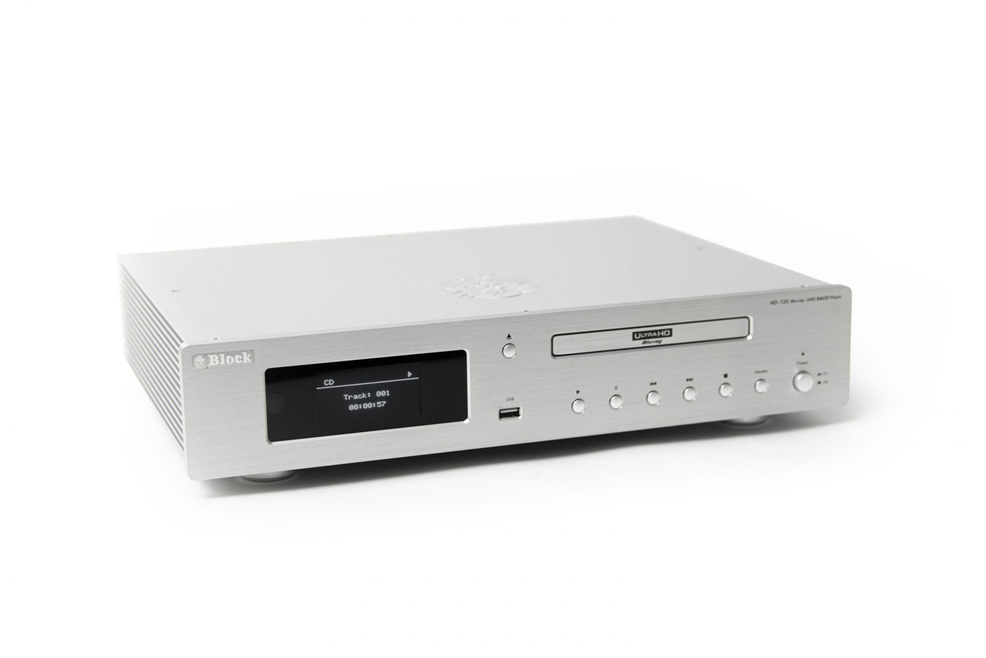 Lecteur UHD 4K - Block HD 120 - noir ou gris