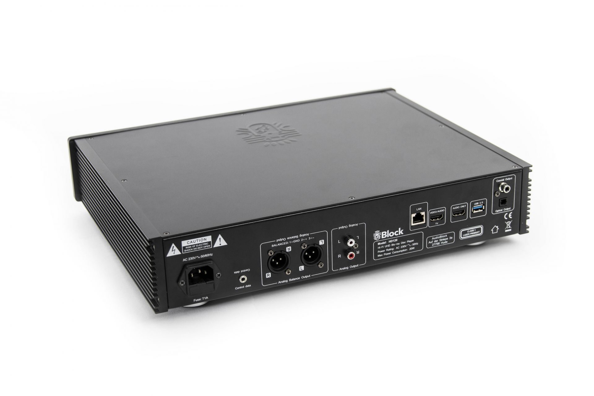 Lecteur UHD 4K - Block HD 120 - noir ou gris