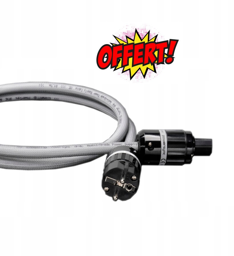 Pack : Auralic VEGA S1 + Auralic S1 LPSU + Cable secteur Gigawatt Power Sync Plus 1.5m