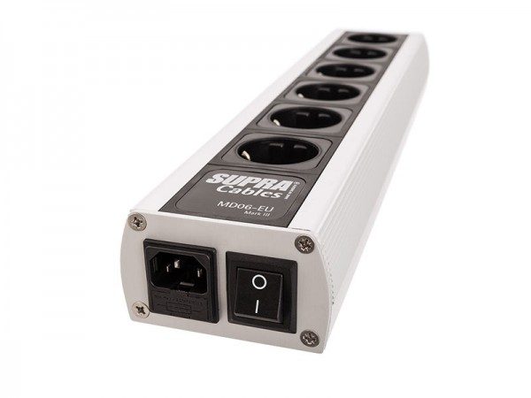 PACK Supra Barrette MD06-EU avec interrupteur + Câble secteur Sine Nidas HC PC