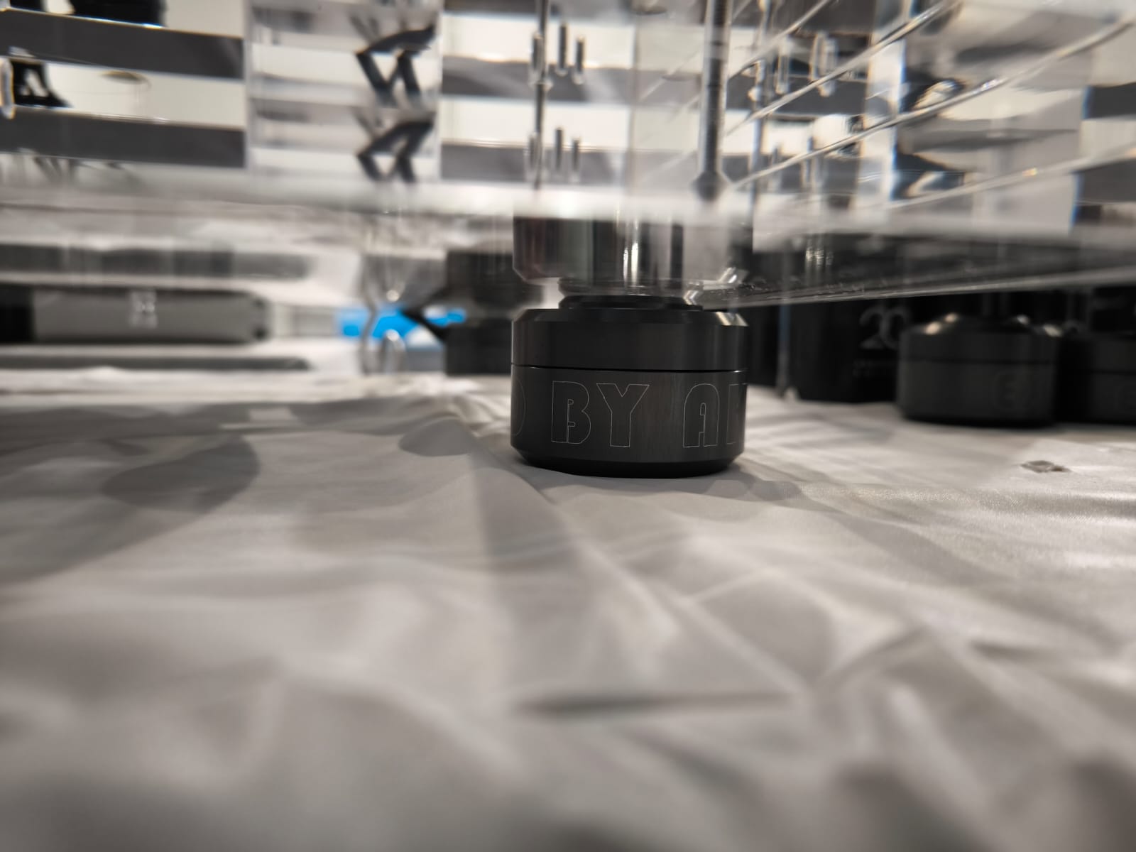 Plateau de découplage Aktyna Diaphane pour platine vinyle