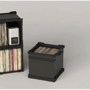HUMMINGURU - Flexicube - boite de rangement pour vinyles